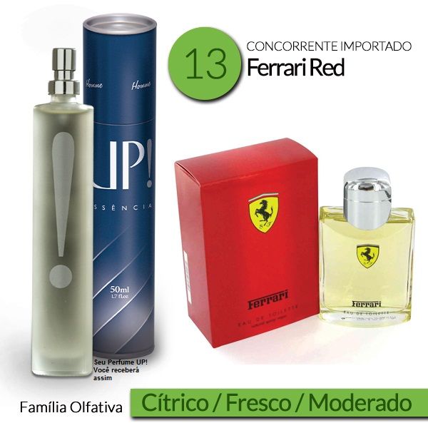 Ferrari Red - Perfume Masculino Importado - UP Essência 13
